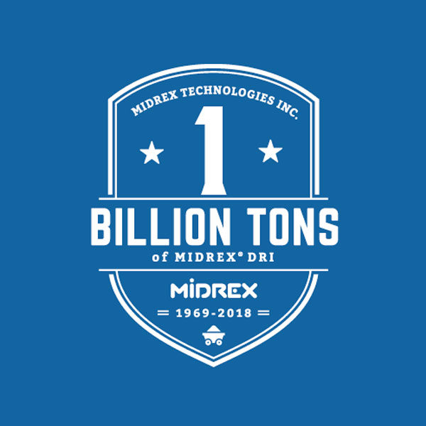 1 billion tons of DRI