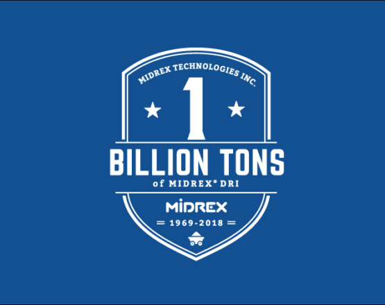 1 billion tons of DRI