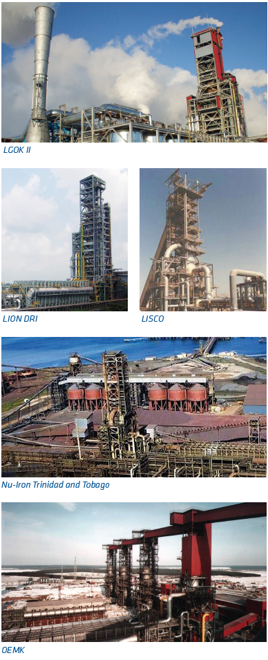 LGOK II, LION DRI, LISCO, Nu-Iron Trinidad and Tobago, OEMK