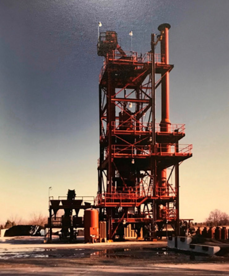 Multi-purpose Pilot Plant at Midrex R&D Technology Center circa 1990.