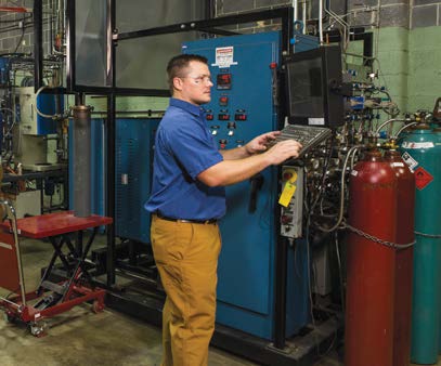 Midrex Workplace Safety - employee working on equipment