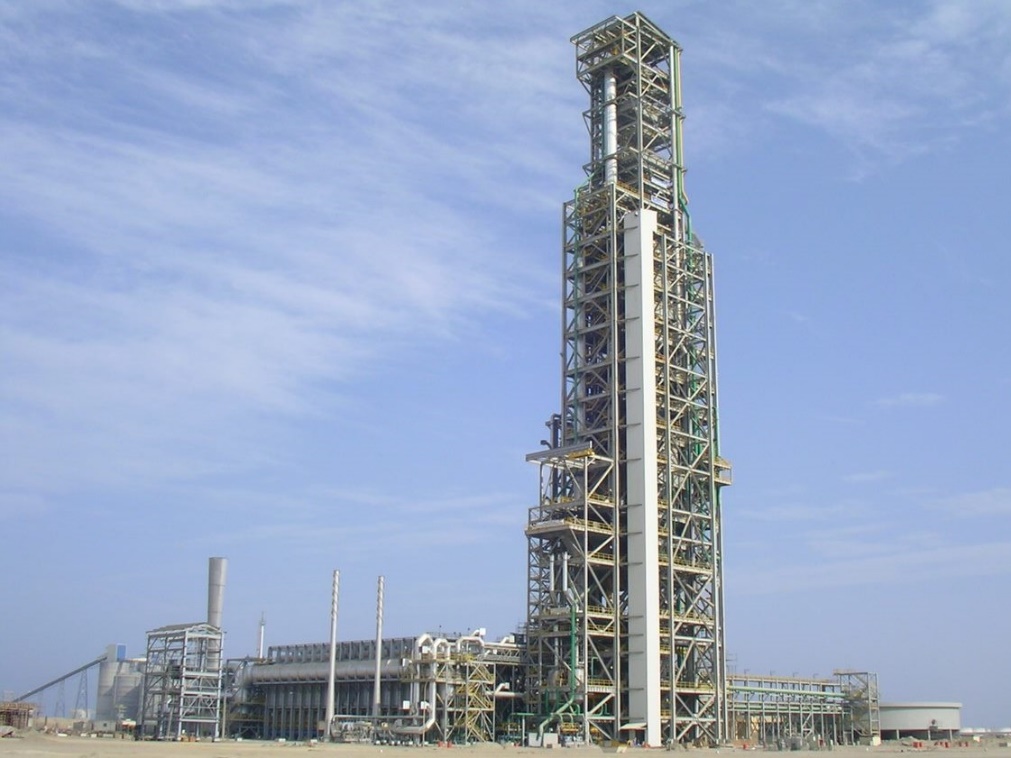 steel building tower