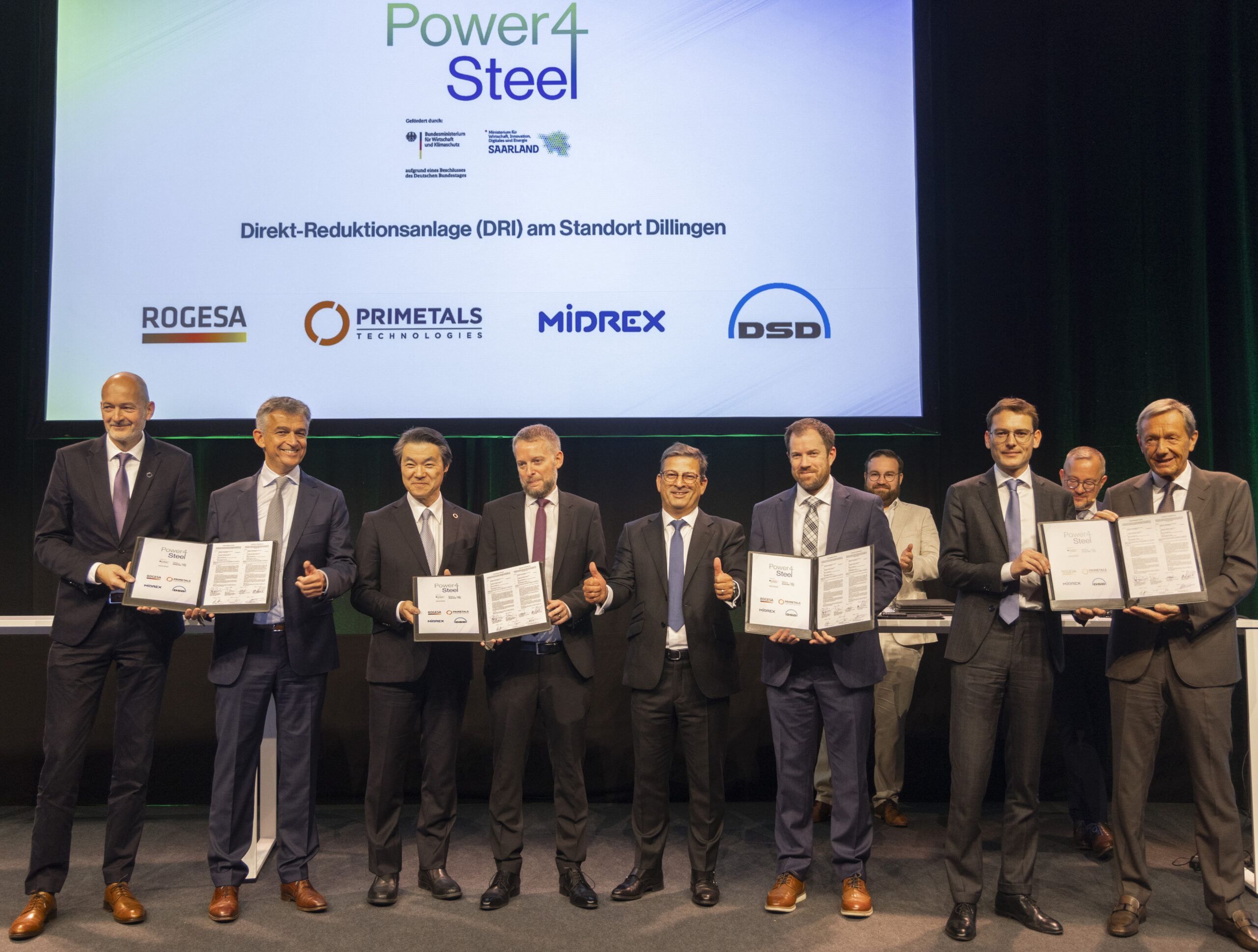 Dillinger and ROGESA selects Midrex and Primetals for Major Decarbonization Project 2 B246347 Scaled
