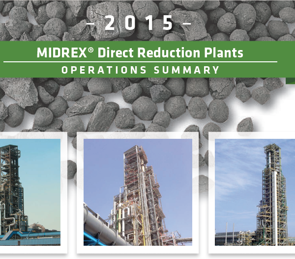 MIDREX® Direct Reduction Plants - 2015 Operations Summary