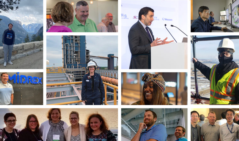 Midrex team members in a variety of roles