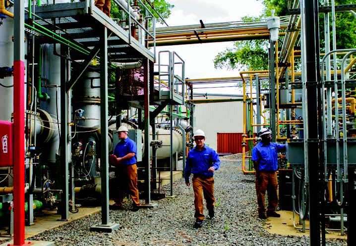 TRS Demonstration Plant - Workers
